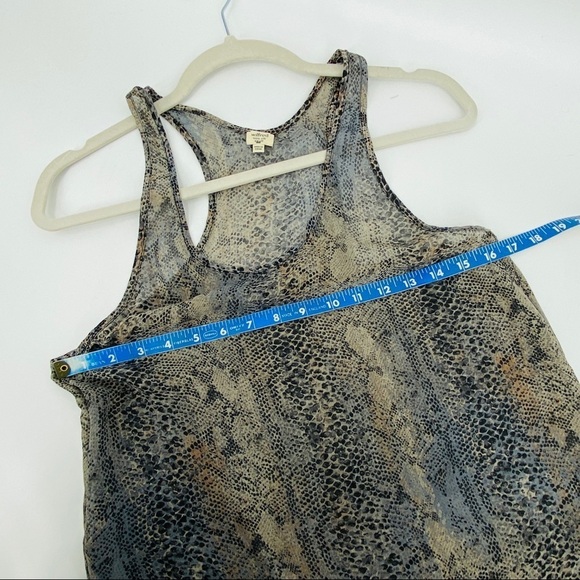 Aritzia Wilfred Silk Cheetah Print Racerback Tank - Picture 10 of 13